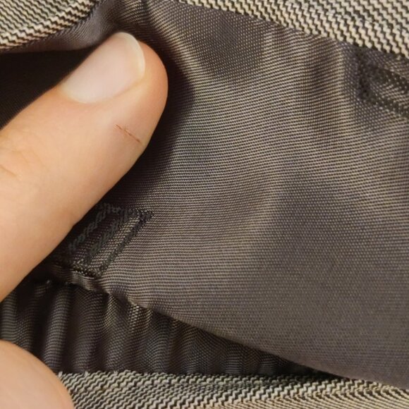 Joseph Abboud grey 36S 30 wool spandex stretch suit slim skinny fit tailored - Picture 4 of 12